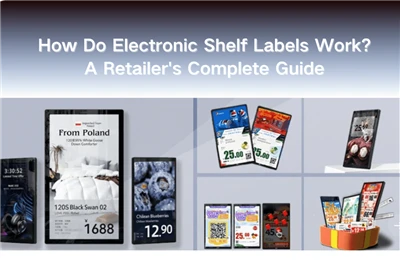 Electronic Shelf Labels ua haujlwm li cas? Ib Daim Ntawv Qhia Tag Nrho Cov Ne...