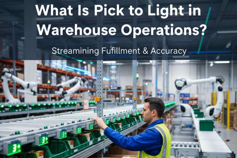 Dab tsi yog Pick to Light hauv Warehouse Operations?