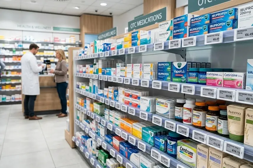 Electronic Shelf Labels rau Pharmacy: Ua raws li, Qhov tseeb, thiab cov ntaub...