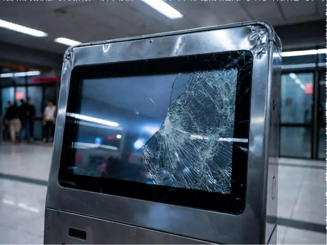 Txhim khu kev ruaj ntseg kov Screen Kiosk Chaw tsim khoom muaj cov kev cai da...